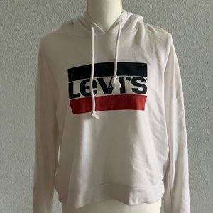 Hooded Crop Levi’s Sweatshirt